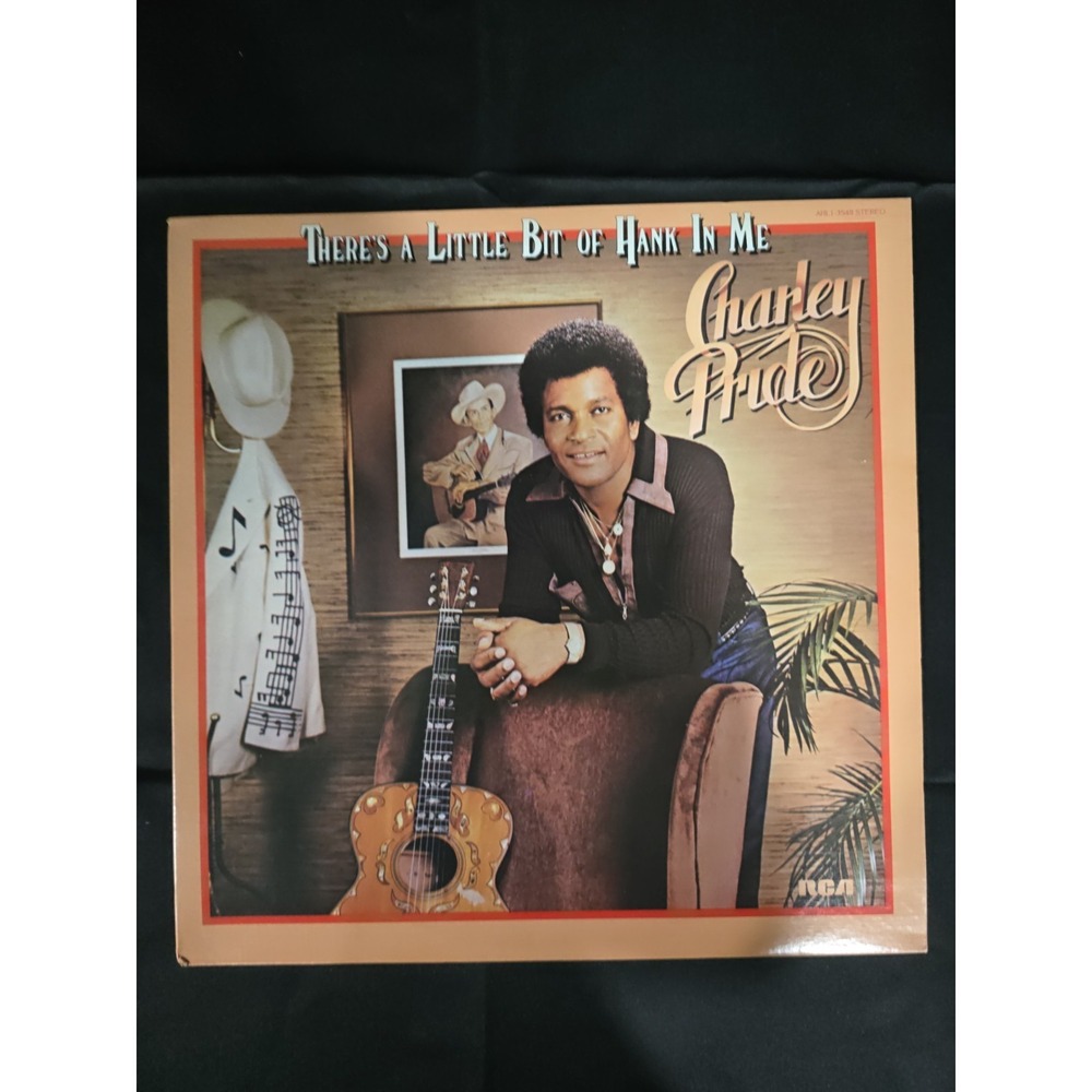CHARLEY PRIDE - Little Bit Of Hank In Me (1980) - 12" Vinyl‎ Record LP